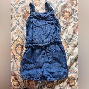 Old Navy Kids Blue Denim Romper